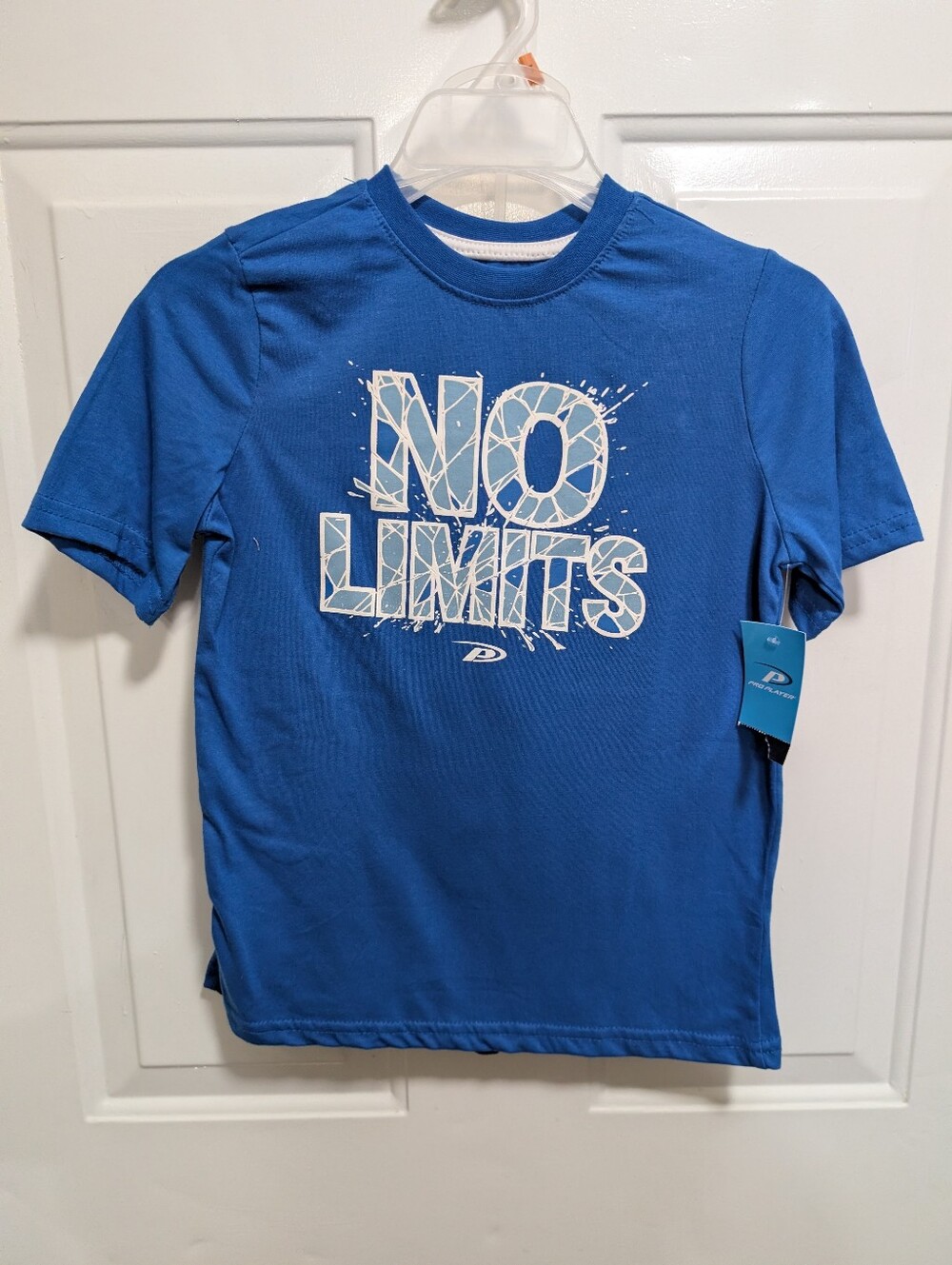 No Limits Blue Kids' Graphic Tee And Shorts Set Size 7